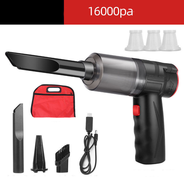 Dual Purpose  2 -In-1 Car Wireless Vacuum Cleaner. Vacuum And Blow