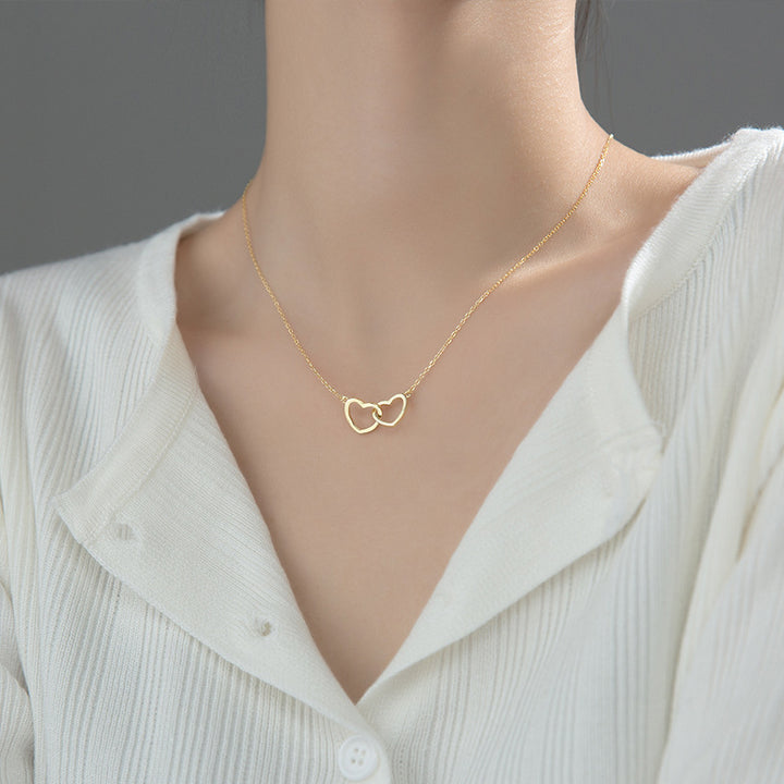 Interlocking Hearts Necklace