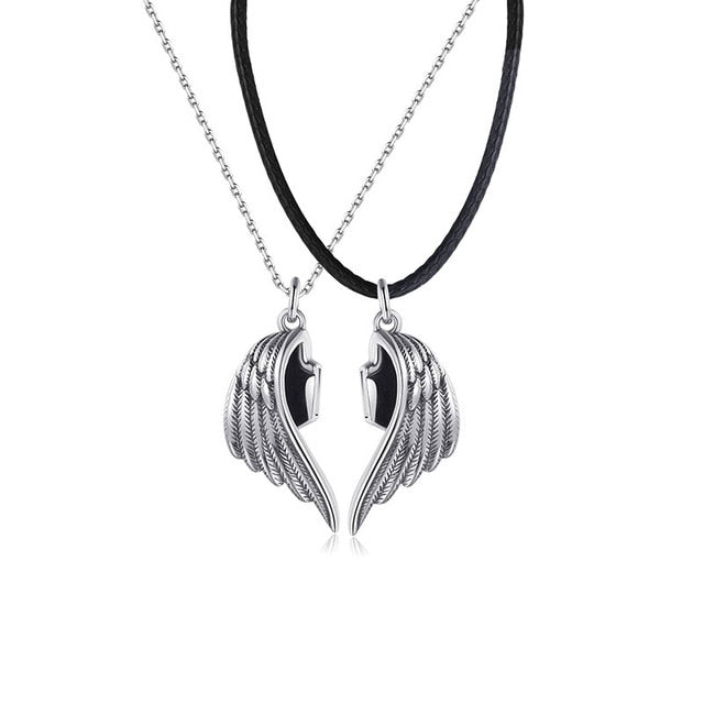 Angel & Devil Wings Necklace