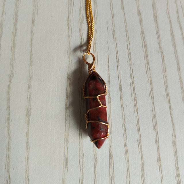 Stone Pendant Necklace