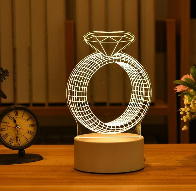 DreamScape™️Night Light Acrylic 3D Lamps