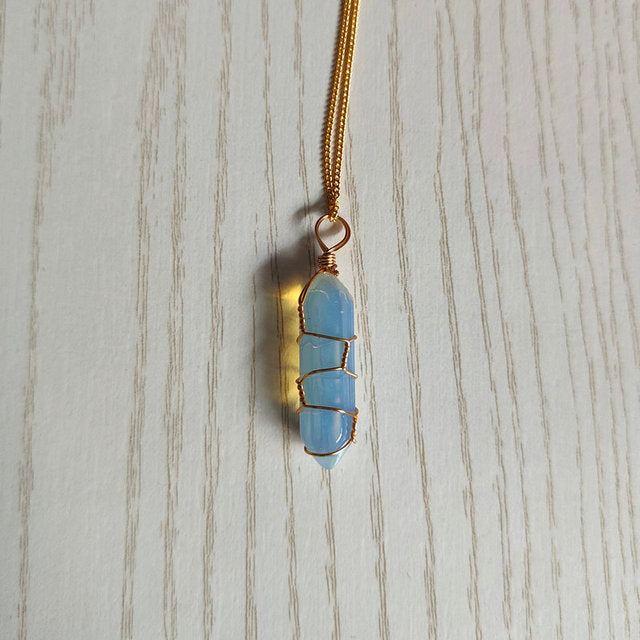 Stone Pendant Necklace