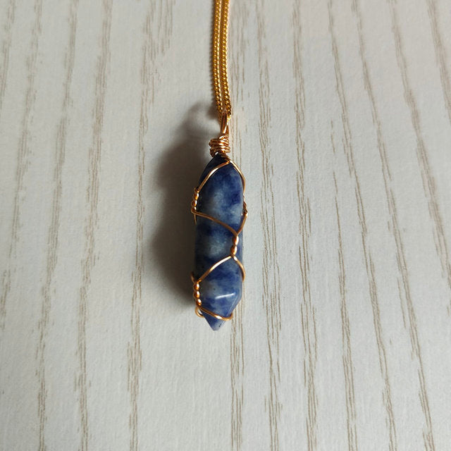 Stone Pendant Necklace