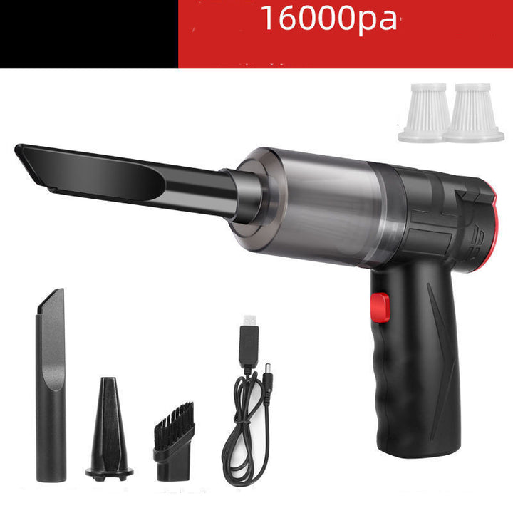 Dual Purpose  2 -In-1 Car Wireless Vacuum Cleaner. Vacuum And Blow