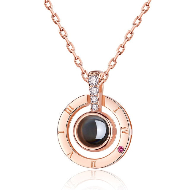 Love Projection Necklace With Gift Box
