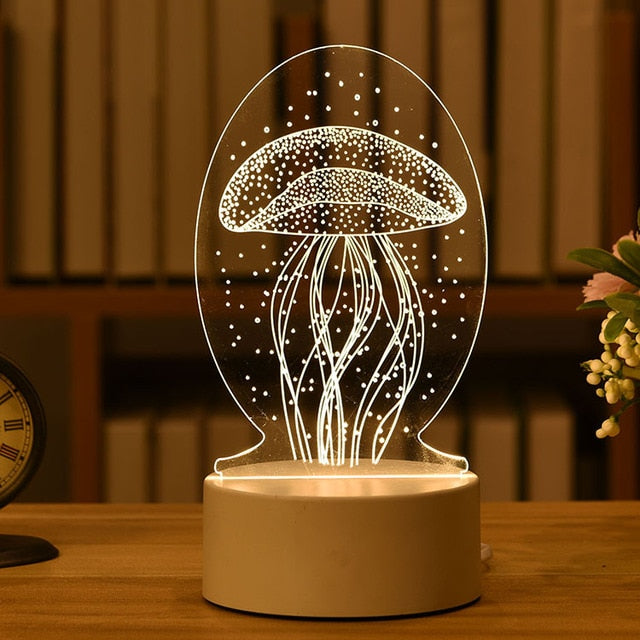 DreamScape™️Night Light Acrylic 3D Lamps