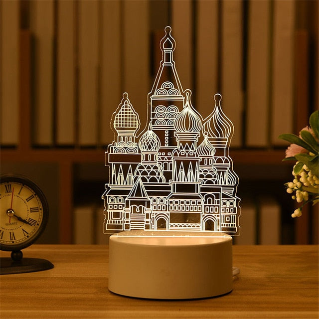 DreamScape™️Night Light Acrylic 3D Lamps