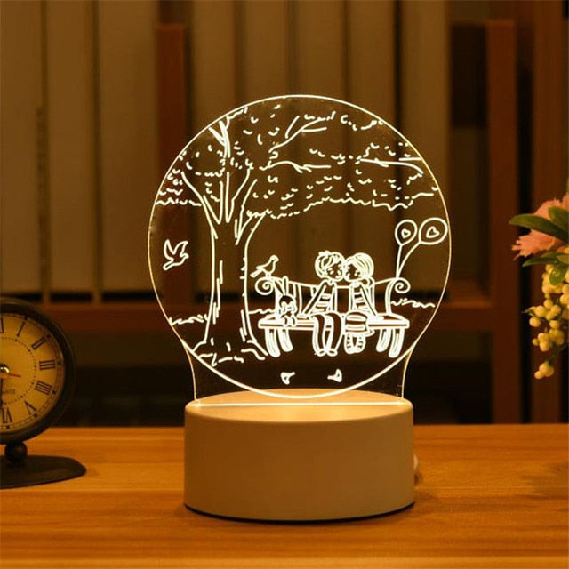DreamScape™️Night Light Acrylic 3D Lamps
