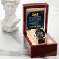 Dad I Love You Openwork Watch