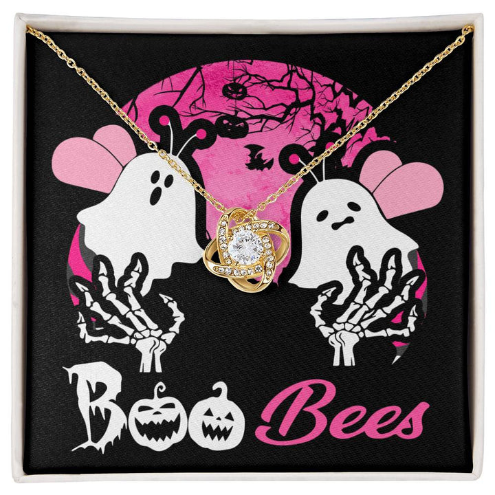 Boo Bees Love Knot Necklace