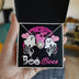 Boo Bees Love Knot Necklace