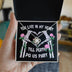 You Live In My Heart Love Knot Necklace