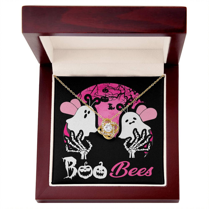 Boo Bees Love Knot Necklace