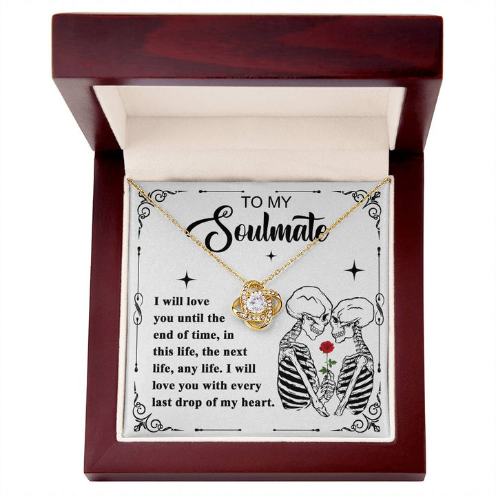Soulmate-End Of Time Love Knot Necklace