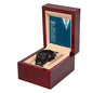 Dad-You Only know About Half Of It- Black Chronograph Watch W/Mahogany Box