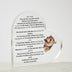 Cat Acrylic Memorial Plaque