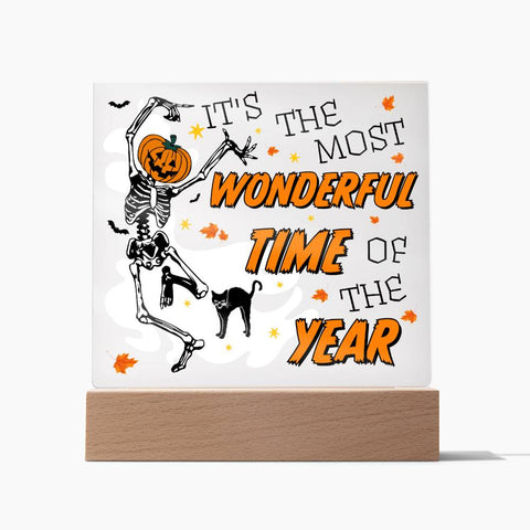 Halloween-Wonderful Time-Acrylic
