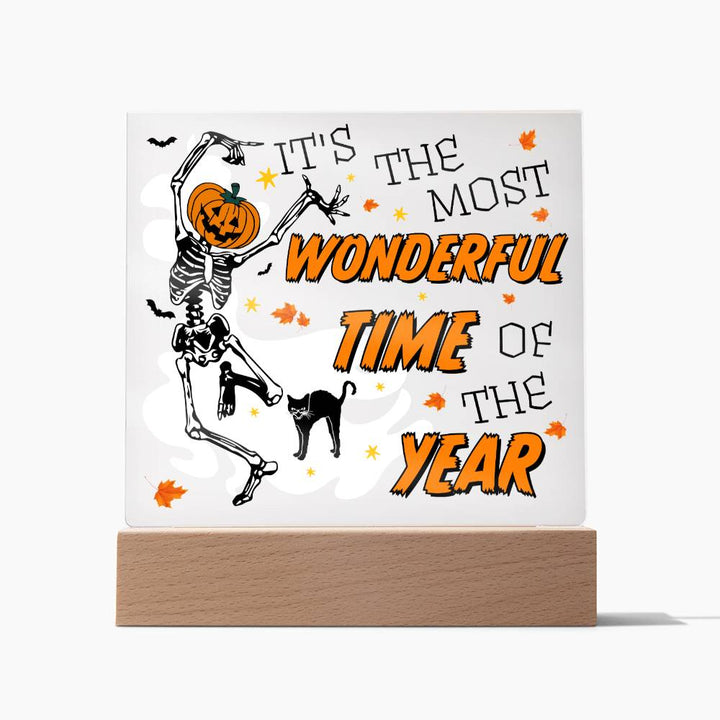 Halloween-Wonderful Time-Acrylic