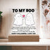 My Boo-Love Of Life-Acrylic Best Selling Acrylic Square