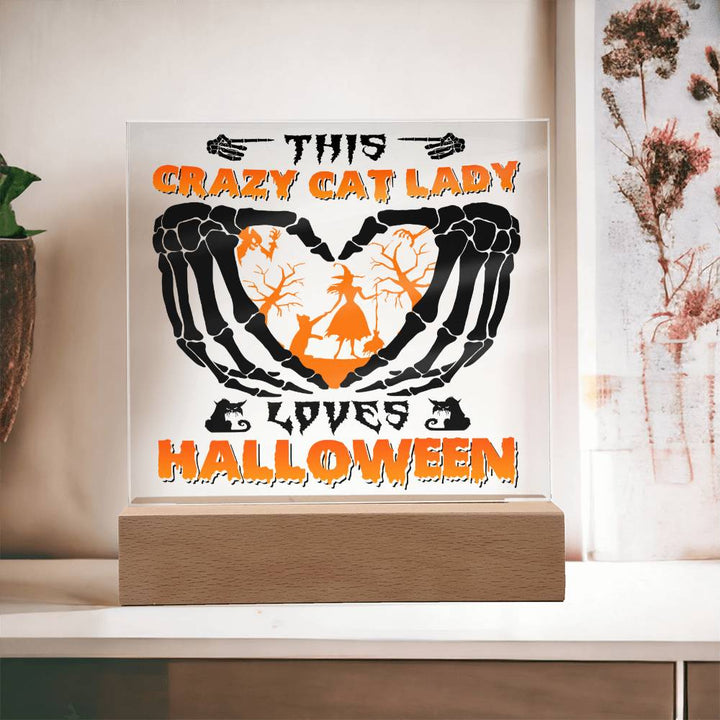 Crazy Cat Lady-Acrylic