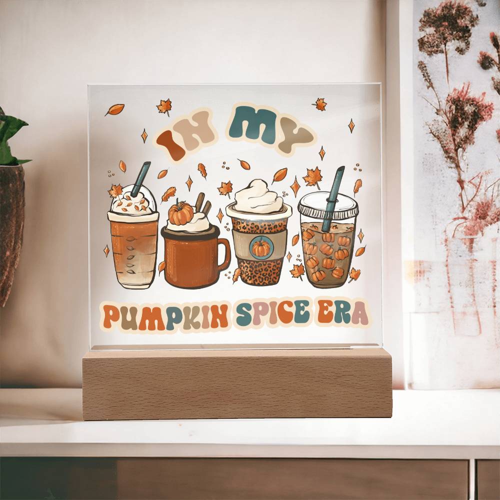 Pumpkin Spice Era-Acrylic Plaque Christmas
