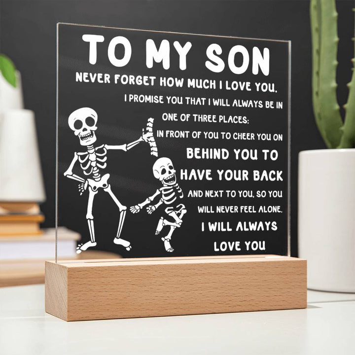 Son-Three Places-Acrylic Best Selling Acrylic Square