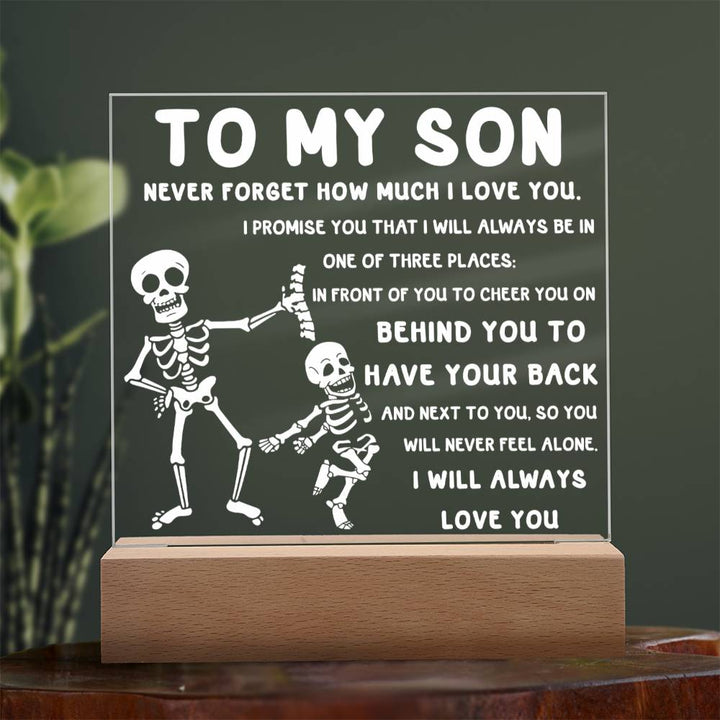 Son-Three Places-Acrylic Best Selling Acrylic Square