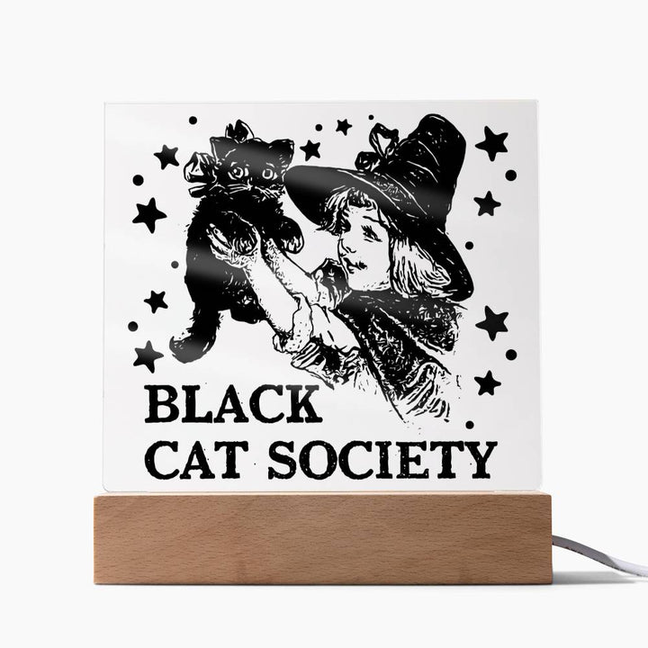 Black Cat Society-Acrylic Best Selling Acrylic Square