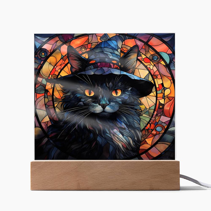Halloween-Black Cat-Acrylic-Just In!
