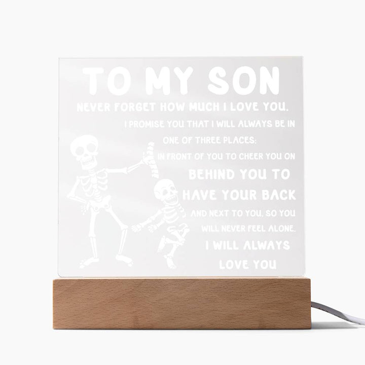 Son-Three Places-Acrylic Best Selling Acrylic Square