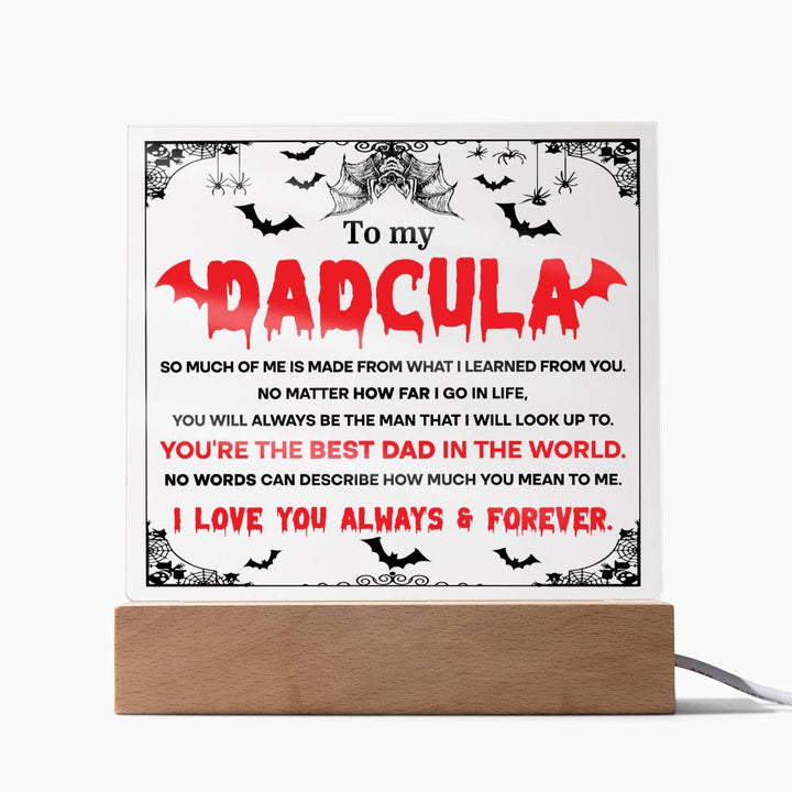 Dadcula-Best Dad-Acrylic Best Selling Acrylic Square