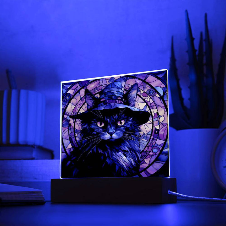 Halloween-Black Cat-Acrylic-Just In!