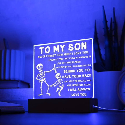 Son-Three Places-Acrylic Best Selling Acrylic Square
