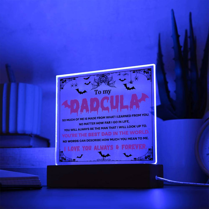 Dadcula-Best Dad-Acrylic Best Selling Acrylic Square
