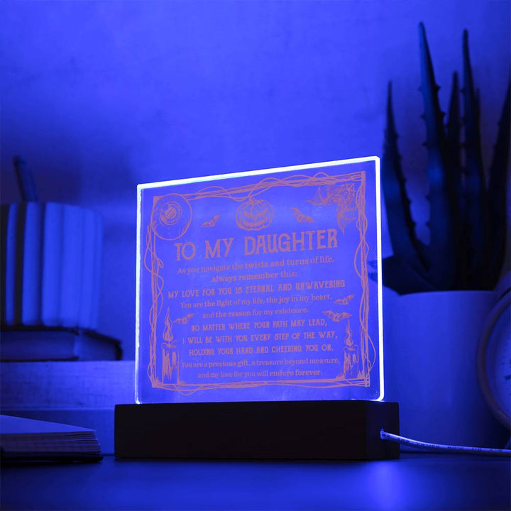 Daughter-Light Of Life-Acrylic Best Selling Acrylic Square