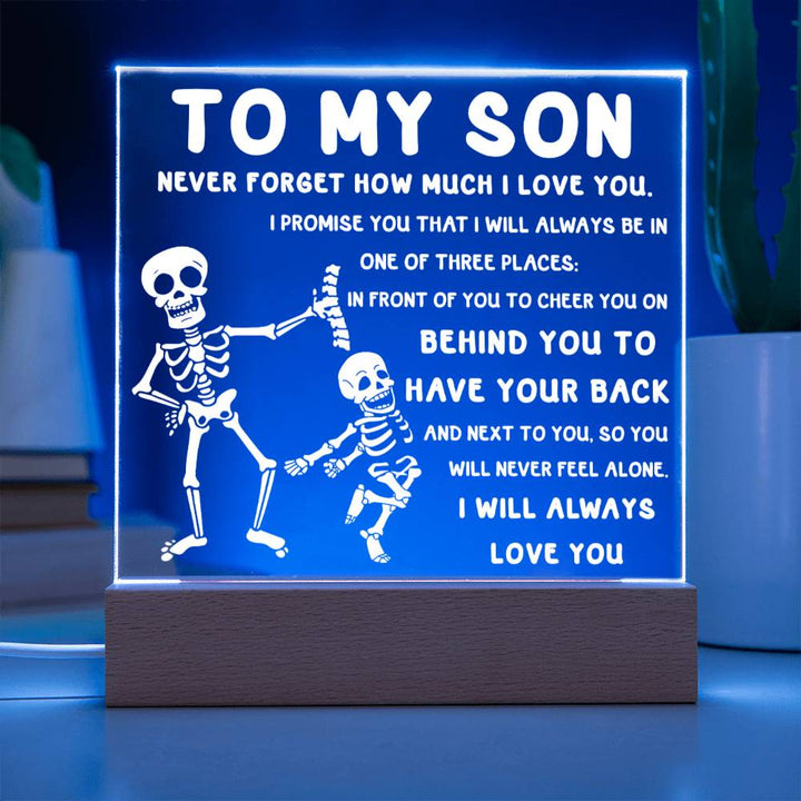 Son-Three Places-Acrylic Best Selling Acrylic Square