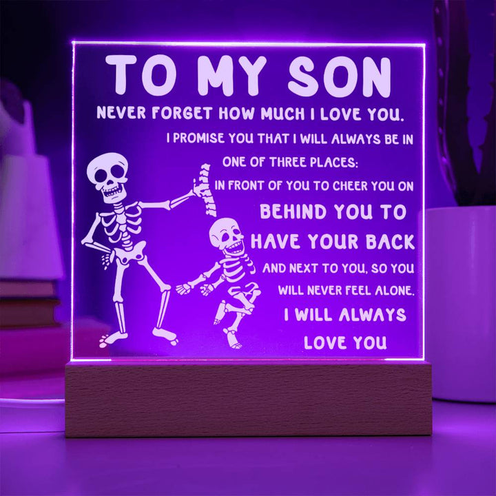 Son-Three Places-Acrylic Best Selling Acrylic Square