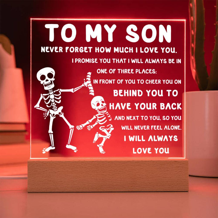 Son-Three Places-Acrylic Best Selling Acrylic Square