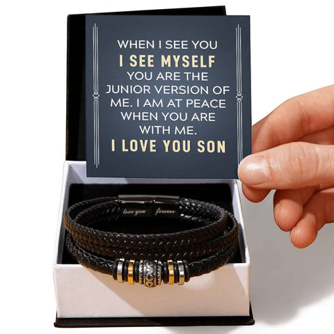 Love You Forever Bracelet - For Son When I See You