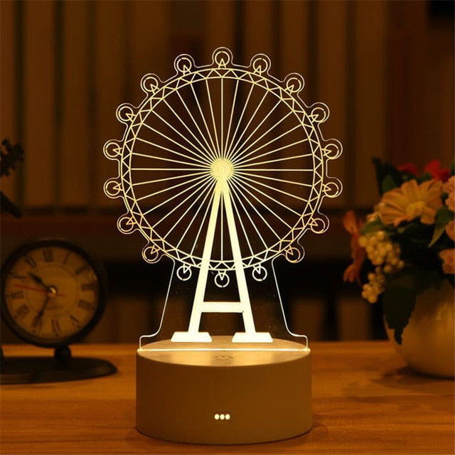 DreamScape™️Night Light Acrylic 3D Lamps
