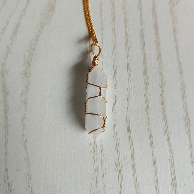 Stone Pendant Necklace