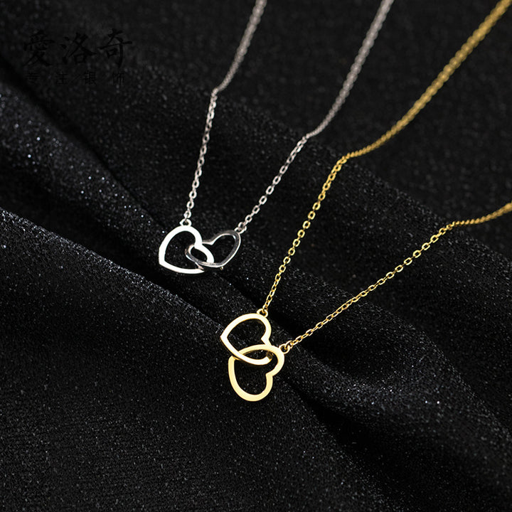 Interlocking Hearts Necklace