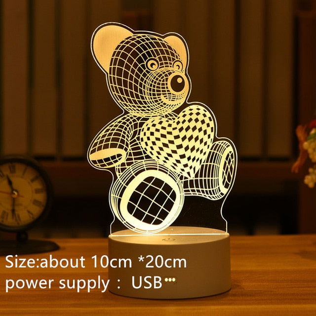 DreamScape™️Night Light Acrylic 3D Lamps