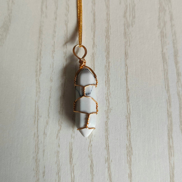 Stone Pendant Necklace
