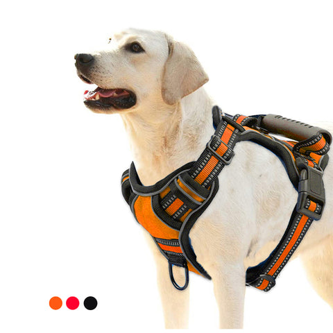 Pull-No-More™️ Dog Harness Breathable Reflective