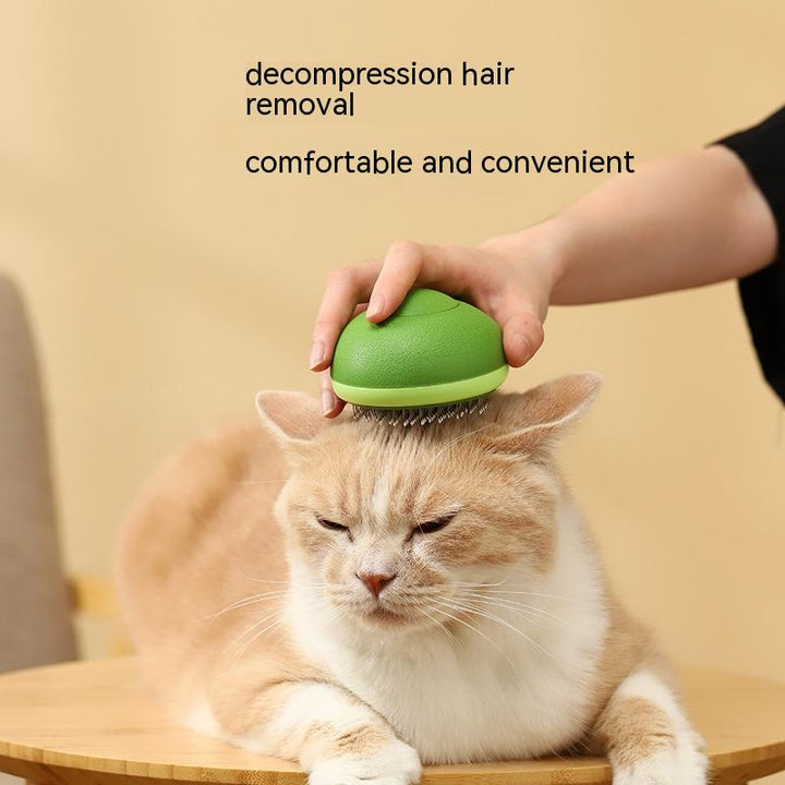 Easy Grooming™️ Avocado Self Cleaning Cat & Dog Brush