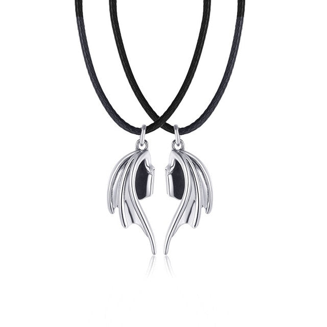 Angel & Devil Wings Necklace