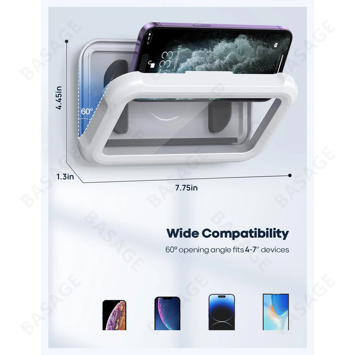 AquaSnap 360° Shower Phone Oasis