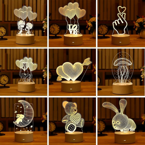 DreamScape™️Night Light Acrylic 3D Lamps