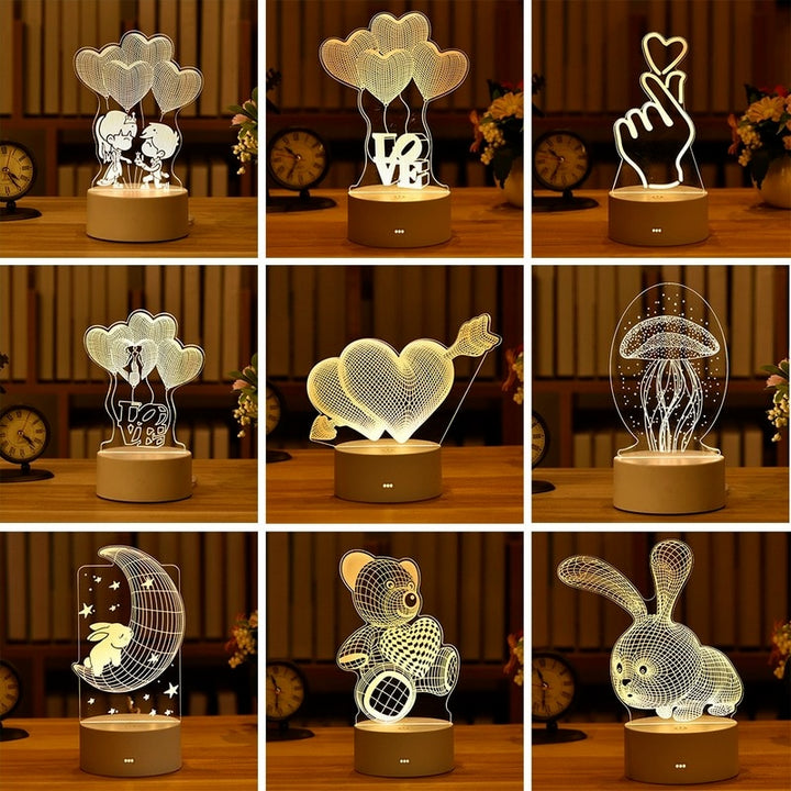 DreamScape™️Night Light Acrylic 3D Lamps